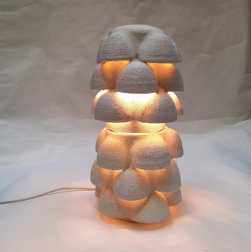 MONTERA - LED porcelain stoneware table lamp by ICI ET LÀ - view 3